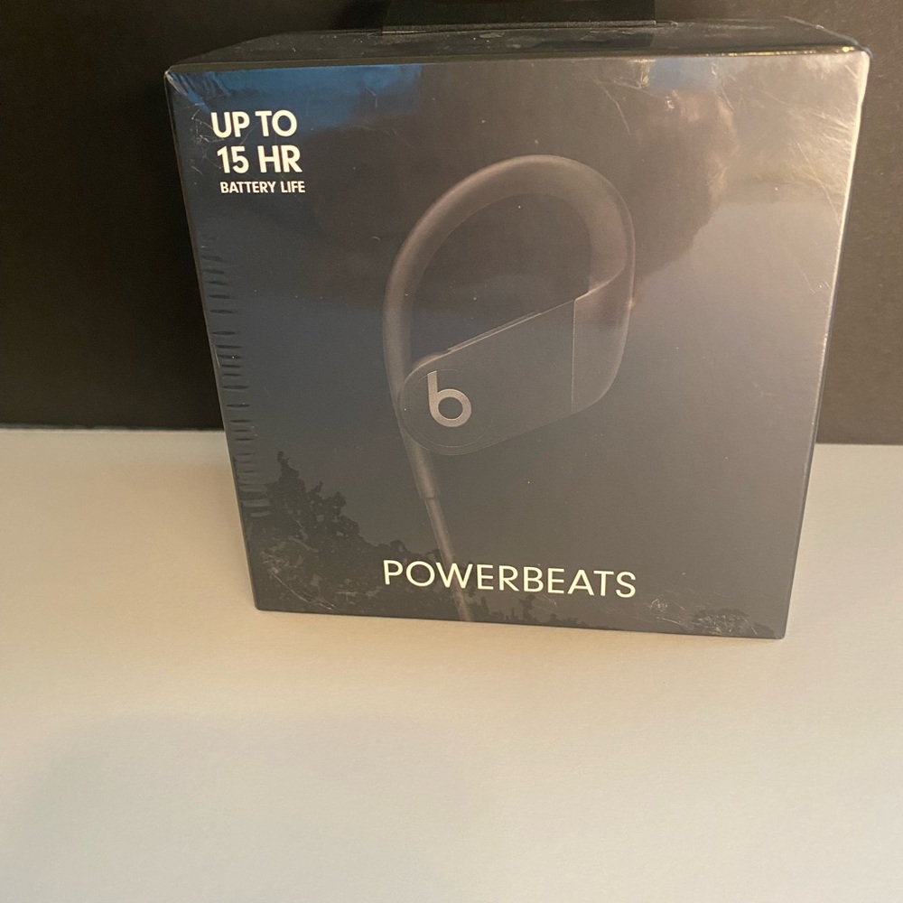 Powerbeats Wireless, high-performance Bluetooth earphones with carrying case
